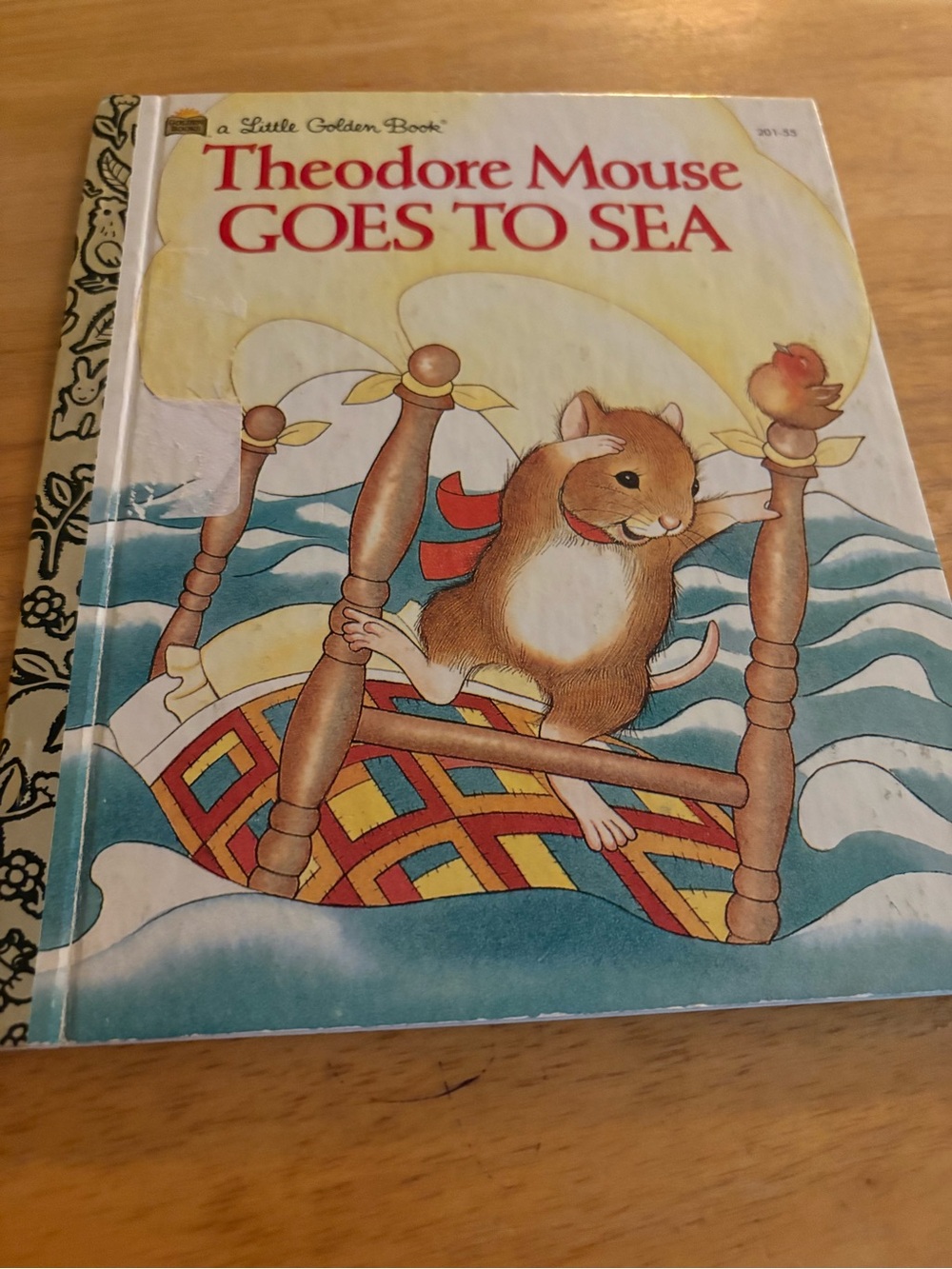 Vintage Chick Fil A Theodore Mouse Goes to Sea -